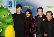 V.l.n.r. Tabaluga, Wincent Weiss, Yvonne Catterfeldt, Michael Bully Herbig, Peter Maffay bei der Weltpremiere "Tabaluga - Der Film" im mathäser Kino, München am 25.11.2018 (©Foto: Martin Schmitz)